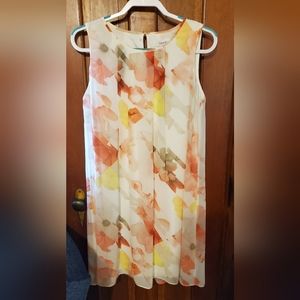 Calvin Klein flowy dress size 10